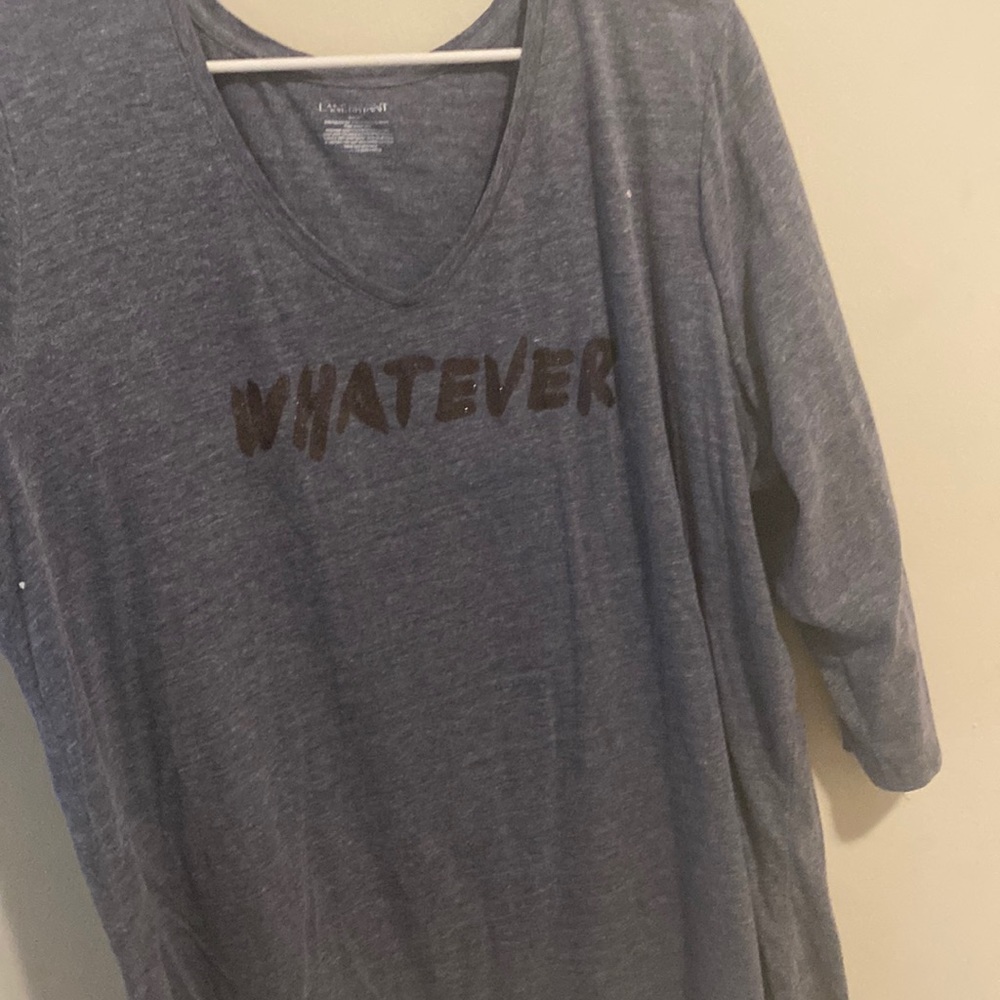 “whatever” shirt